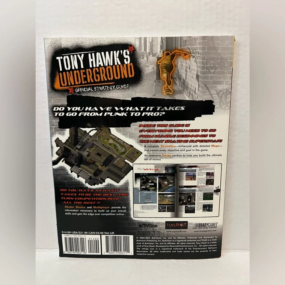Tony hawks game guide